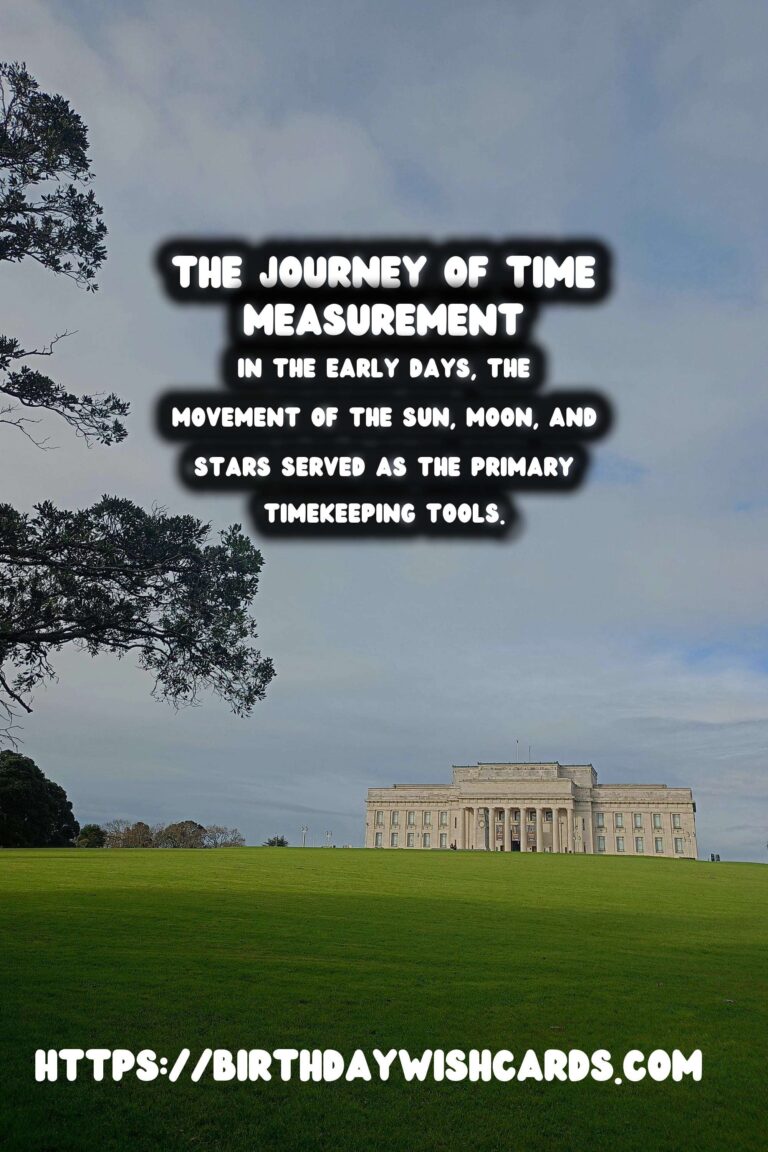 The Evolution of Time: Its Historical Measurement and Cultural Perception