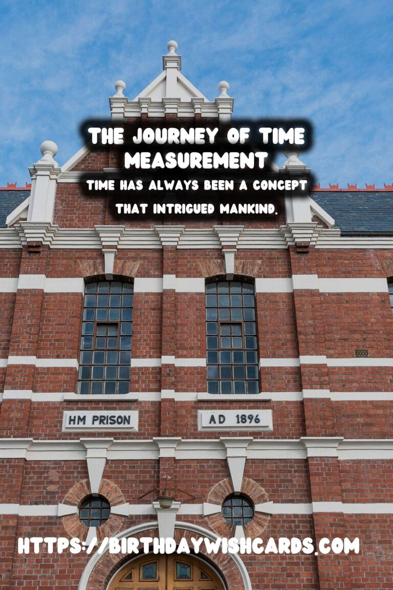 The Evolution of Time: Its Historical Measurement and Cultural Perception