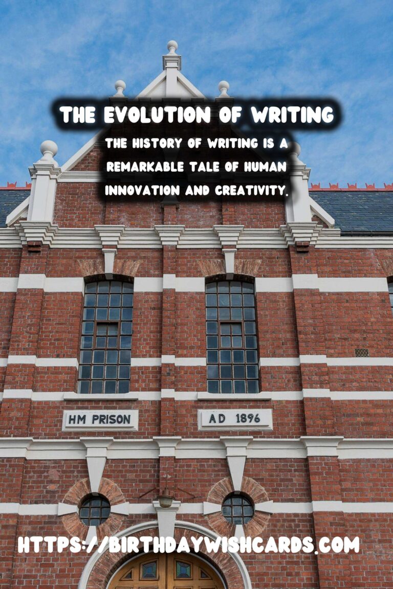 The Evolution of Writing: From Ancient Cuneiform to Modern Calligraphy