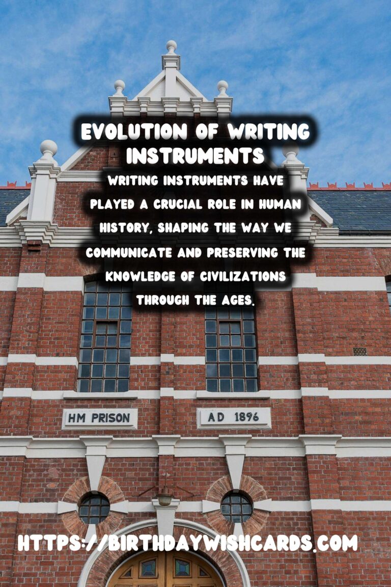 The Evolution of Writing Instruments: From Ancient Cuneiform to the Advent of the Printing Press