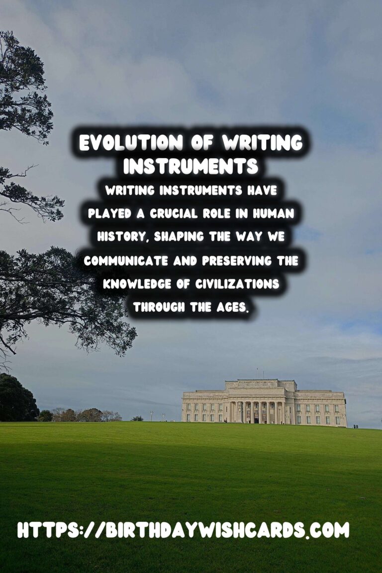 The Evolution of Writing Instruments: From Ancient Cuneiform to the Advent of the Printing Press
