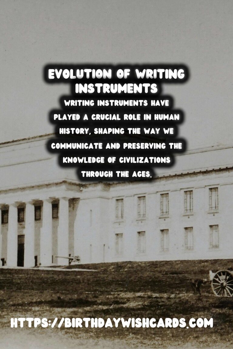 The Evolution of Writing Instruments: From Ancient Cuneiform to the Advent of the Printing Press