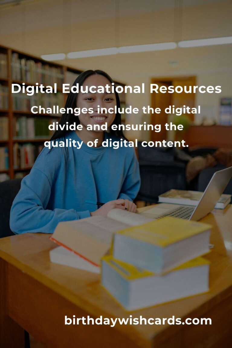 The Future of Digital Educational Resources: Transforming Learning Experiences