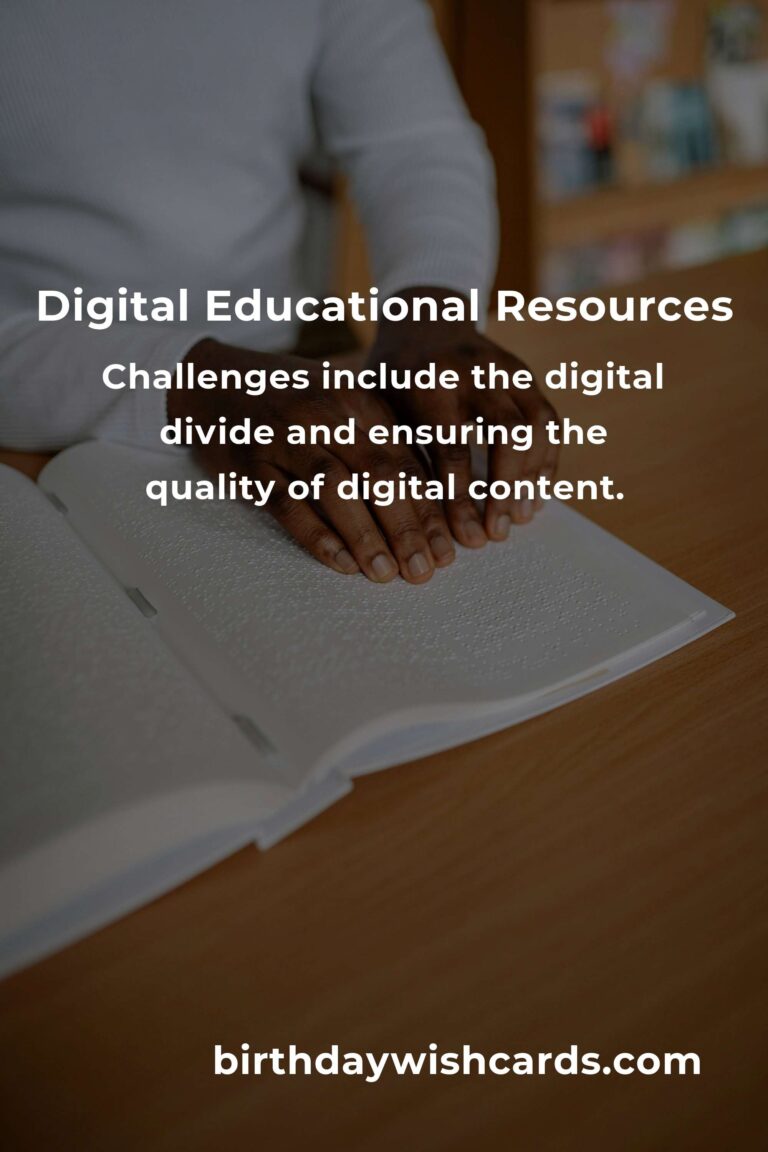 The Future of Digital Educational Resources: Transforming Learning Experiences