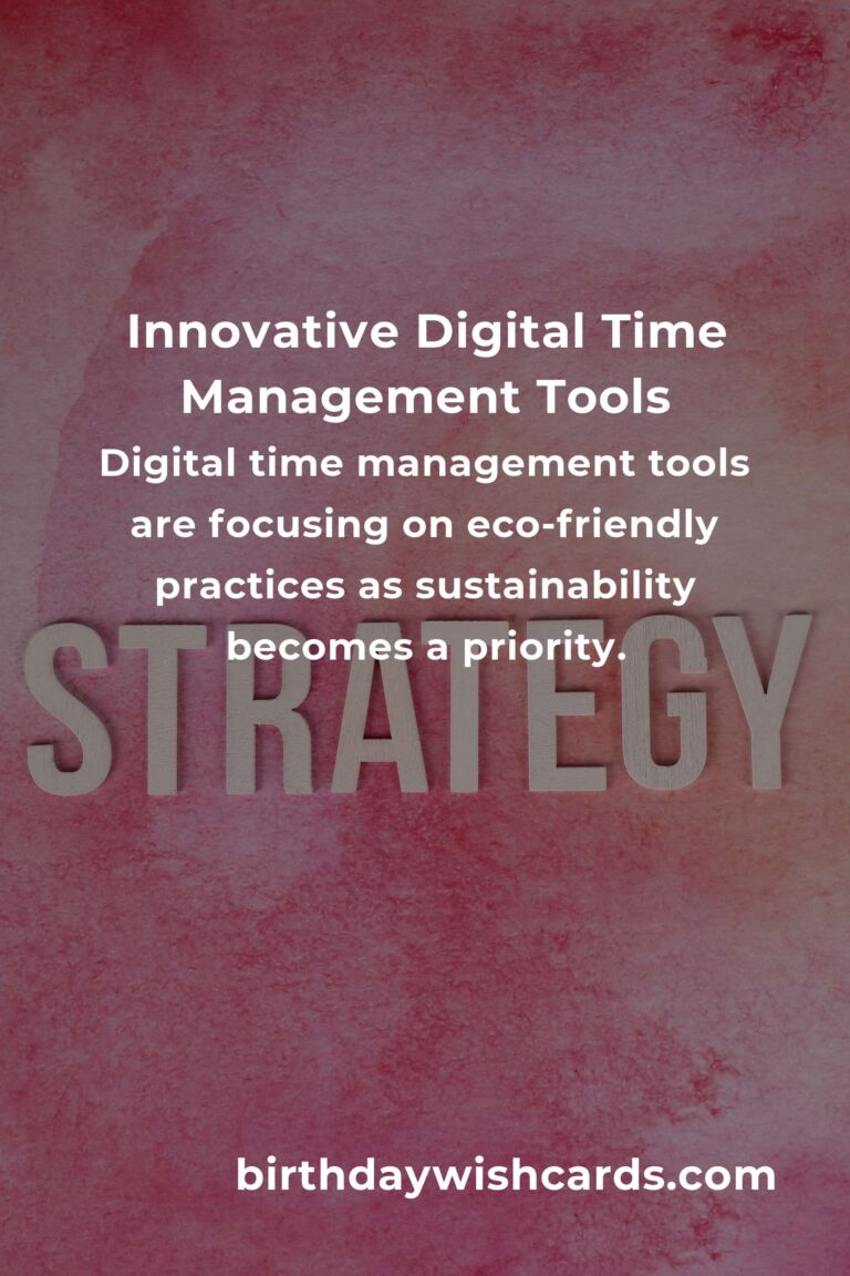 The Future of Digital Time Management: Innovations and Trends