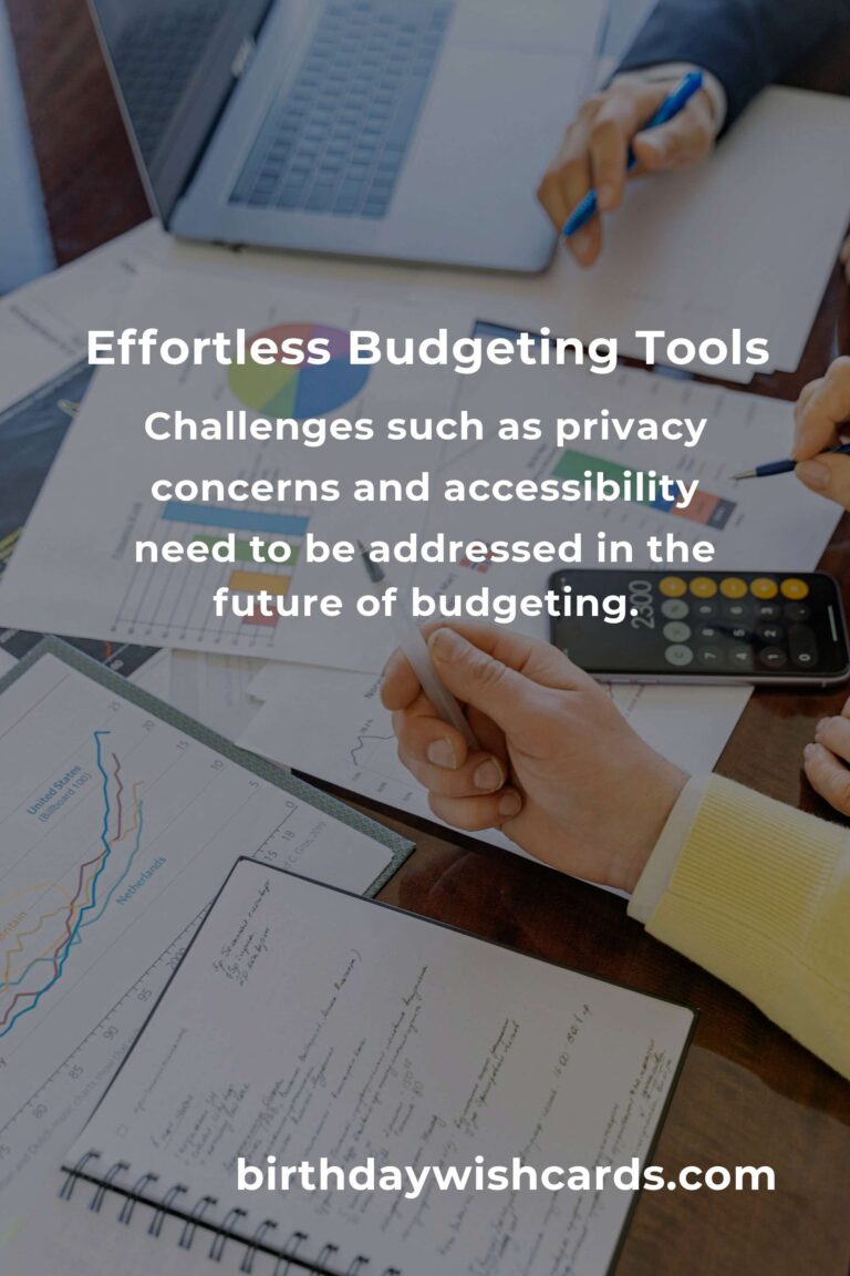 The Future of Effortless Budgeting: Revolutionizing Financial Management