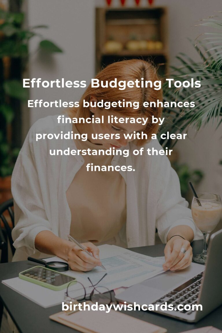 The Future of Effortless Budgeting: Revolutionizing Financial Management