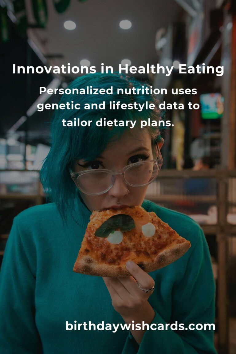 The Future of Healthy Eating Methods: Innovations and Trends
