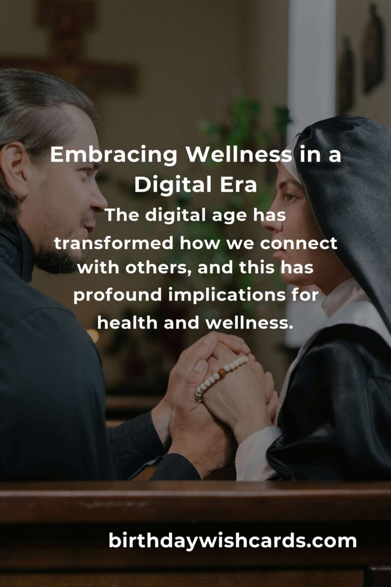 The Future of Healthy Habits: Embracing Wellness in a Digital Era