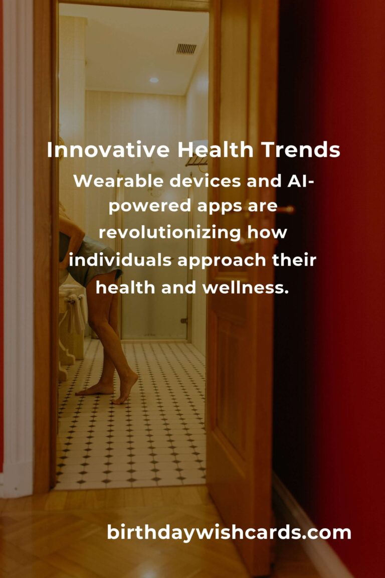 The Future of Inspiring Healthy Habits: Trends and Innovations