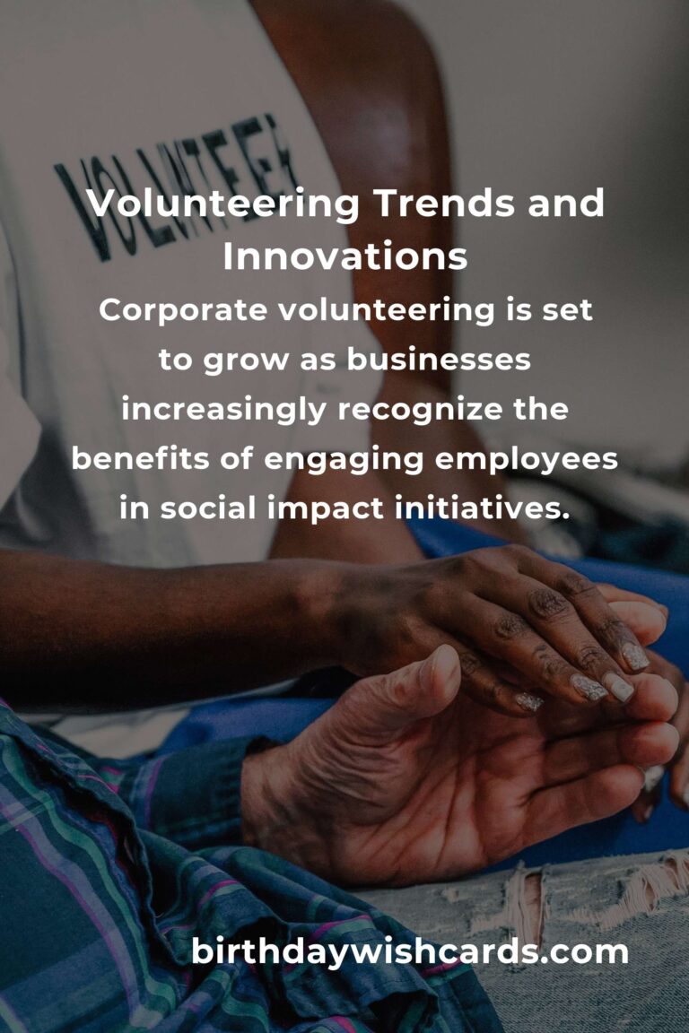 The Future of Inspiring Volunteering: Trends and Opportunities