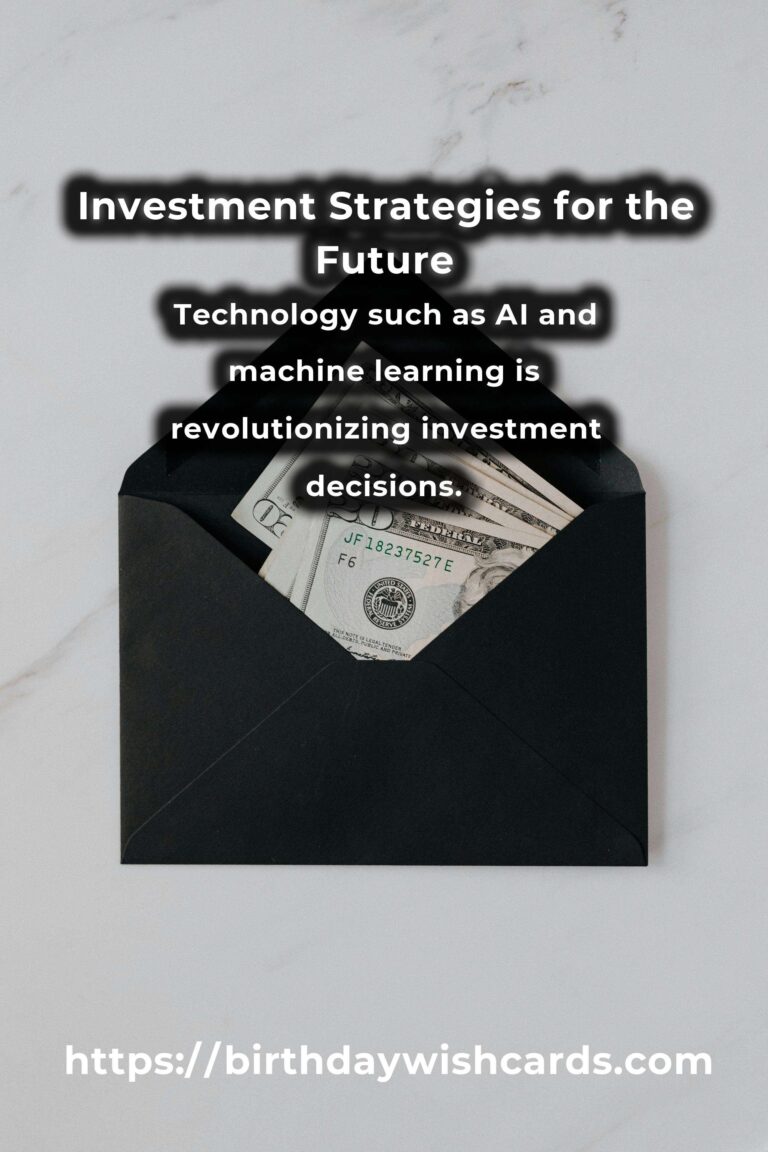 The Future of Investment Strategies: Navigating the Financial Landscape