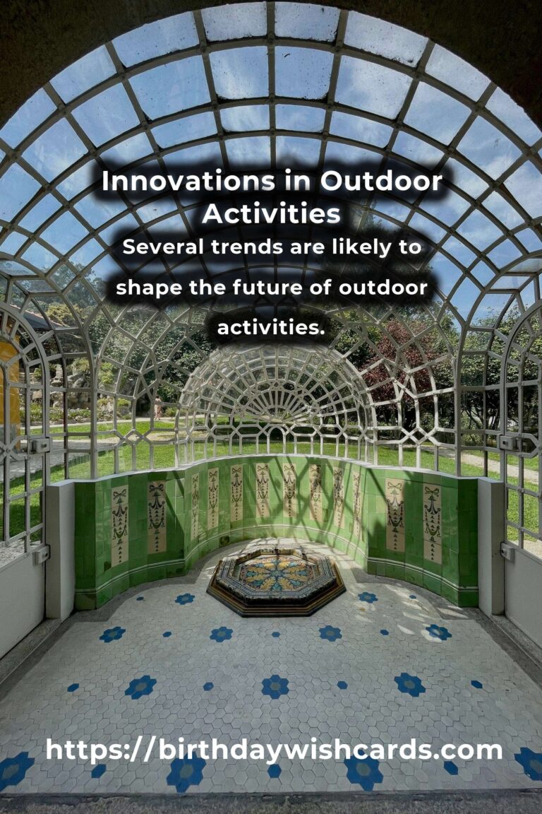 The Future of Outdoor Activities Frameworks: Trends and Innovations