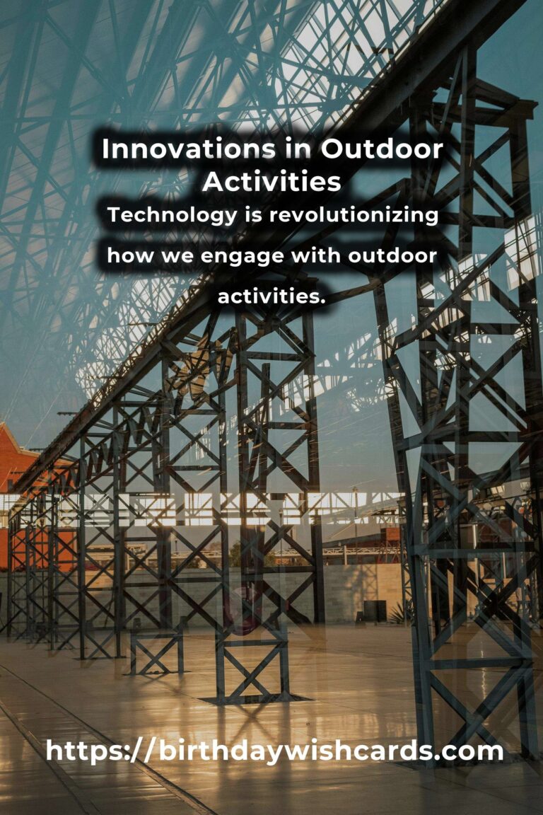 The Future of Outdoor Activities Frameworks: Trends and Innovations