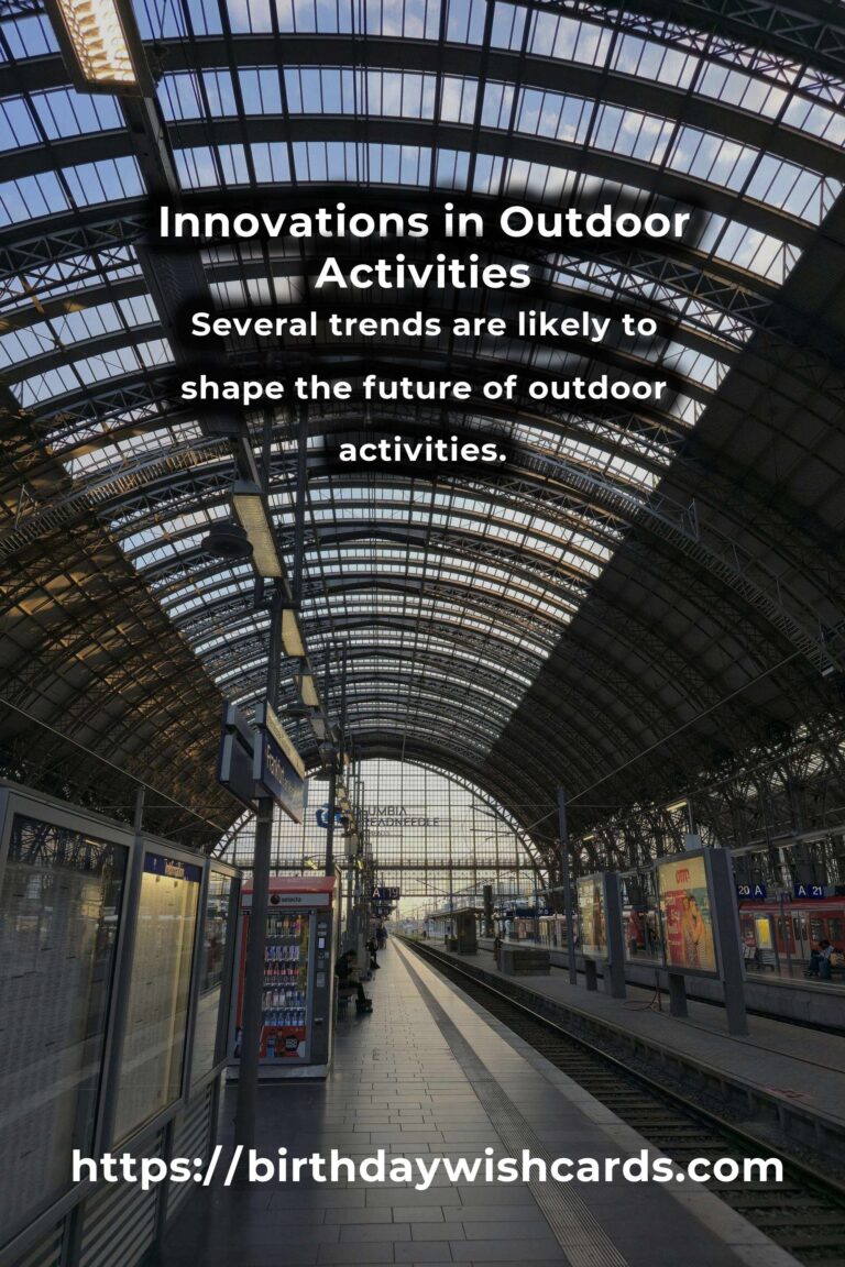 The Future of Outdoor Activities Frameworks: Trends and Innovations