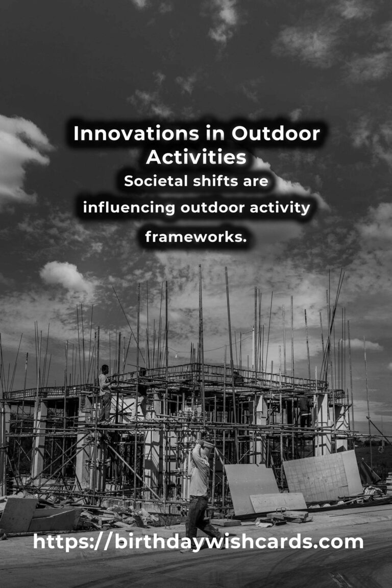 The Future of Outdoor Activities Frameworks: Trends and Innovations
