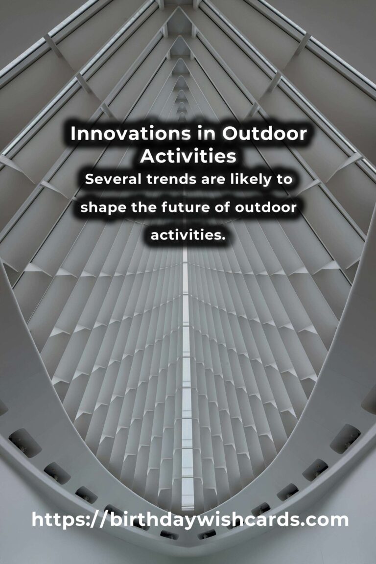 The Future of Outdoor Activities Frameworks: Trends and Innovations