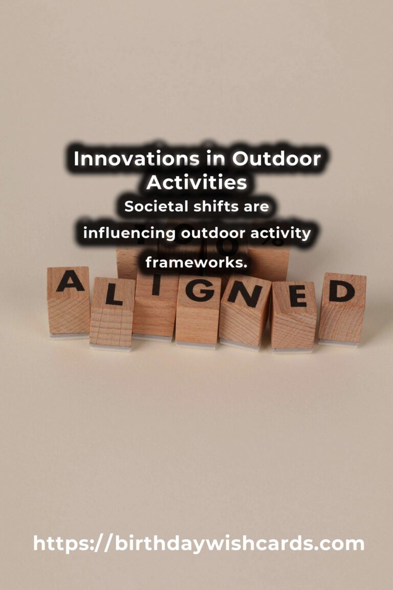 The Future of Outdoor Activities Frameworks: Trends and Innovations