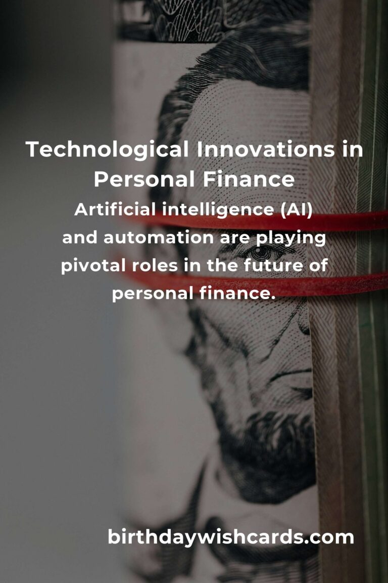 The Future of Personal Finance: A Comprehensive Roadmap