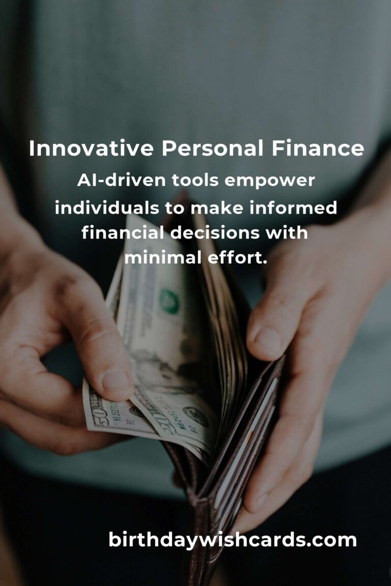 The Future of Personal Finance Methods: Innovations and Trends
