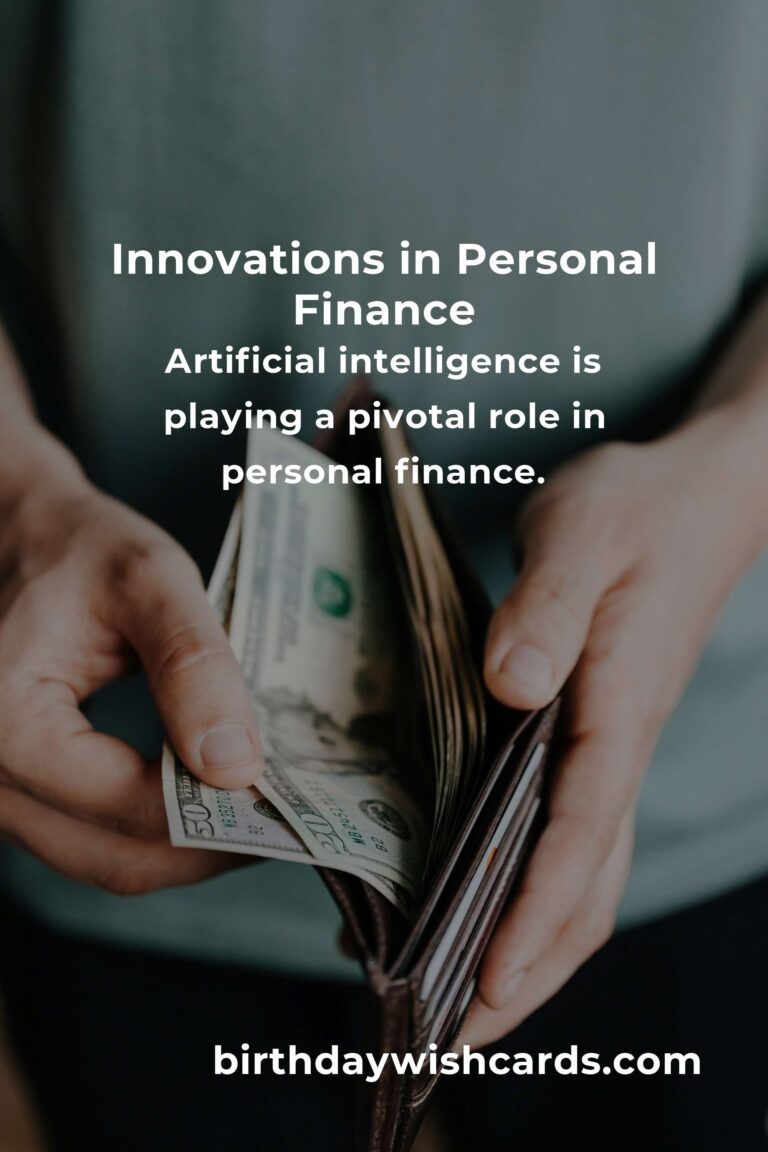 The Future of Personal Finance: Navigating Innovations and Trends