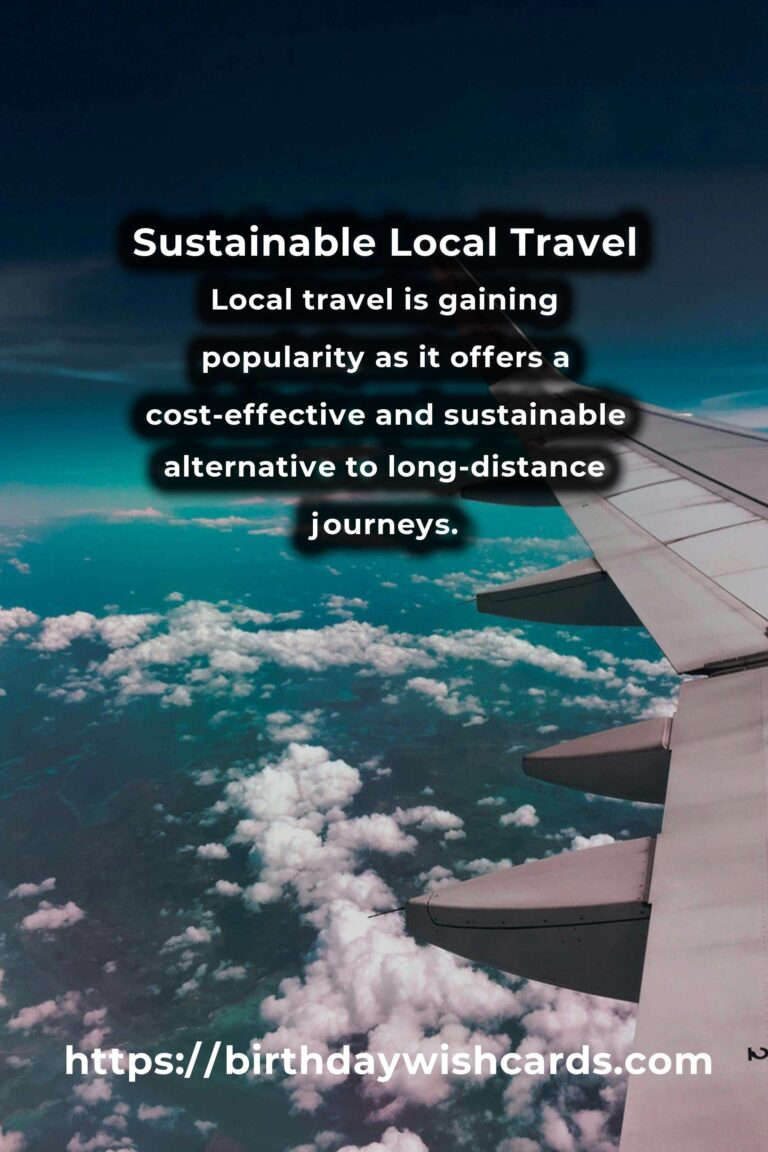 The Future of Simple Local Travel: Embracing Sustainable Journeys