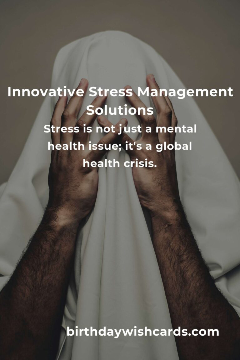 The Future of Stress Management Solutions: Innovations and Trends
