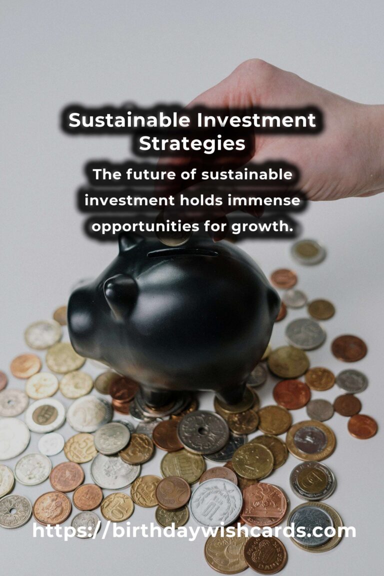 The Future of Sustainable Investment Strategies: Navigating Green Finance