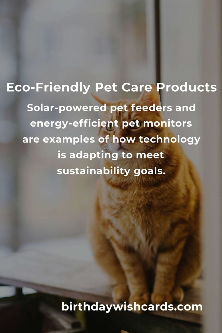 The Future of Sustainable Pet Care: Eco-Friendly Choices for Your Furry Friends