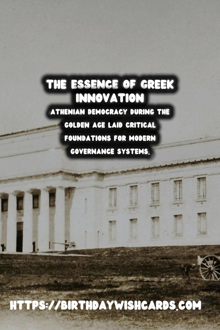 The Golden Age of Greece: A Foundation for Philosophy and Democracy