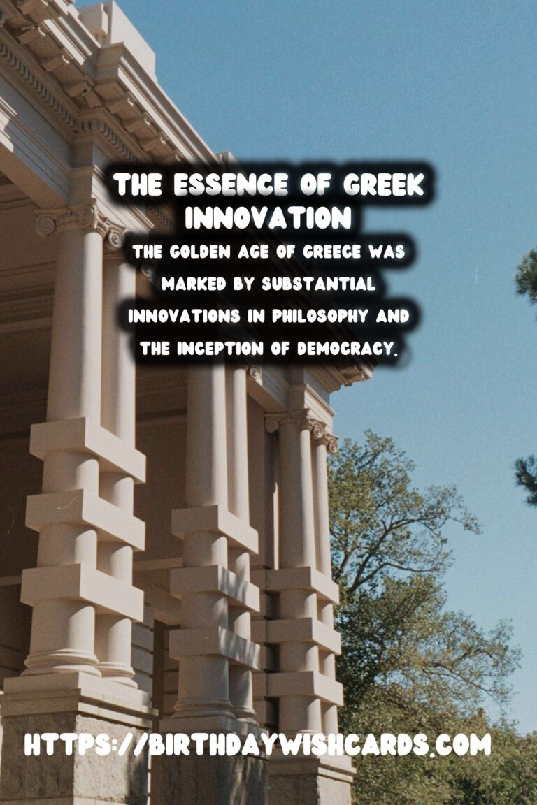 The Golden Age of Greece: A Foundation for Philosophy and Democracy