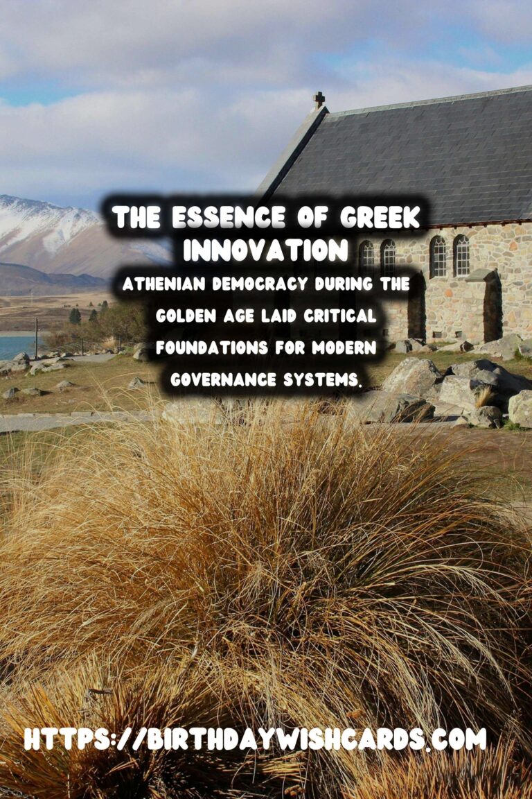 The Golden Age of Greece: A Foundation for Philosophy and Democracy