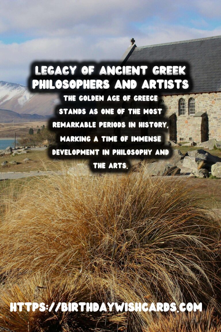 The Golden Age of Greece: A Glorious Era of Philosophy and Arts