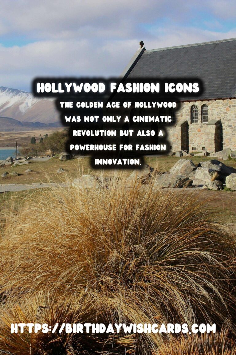The Golden Age of Hollywood: Transformative Influence on Fashion Trends
