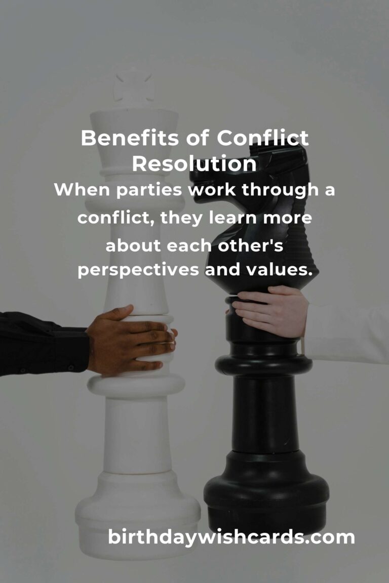 The Hidden Benefits of Conflict Resolution in the Workplace