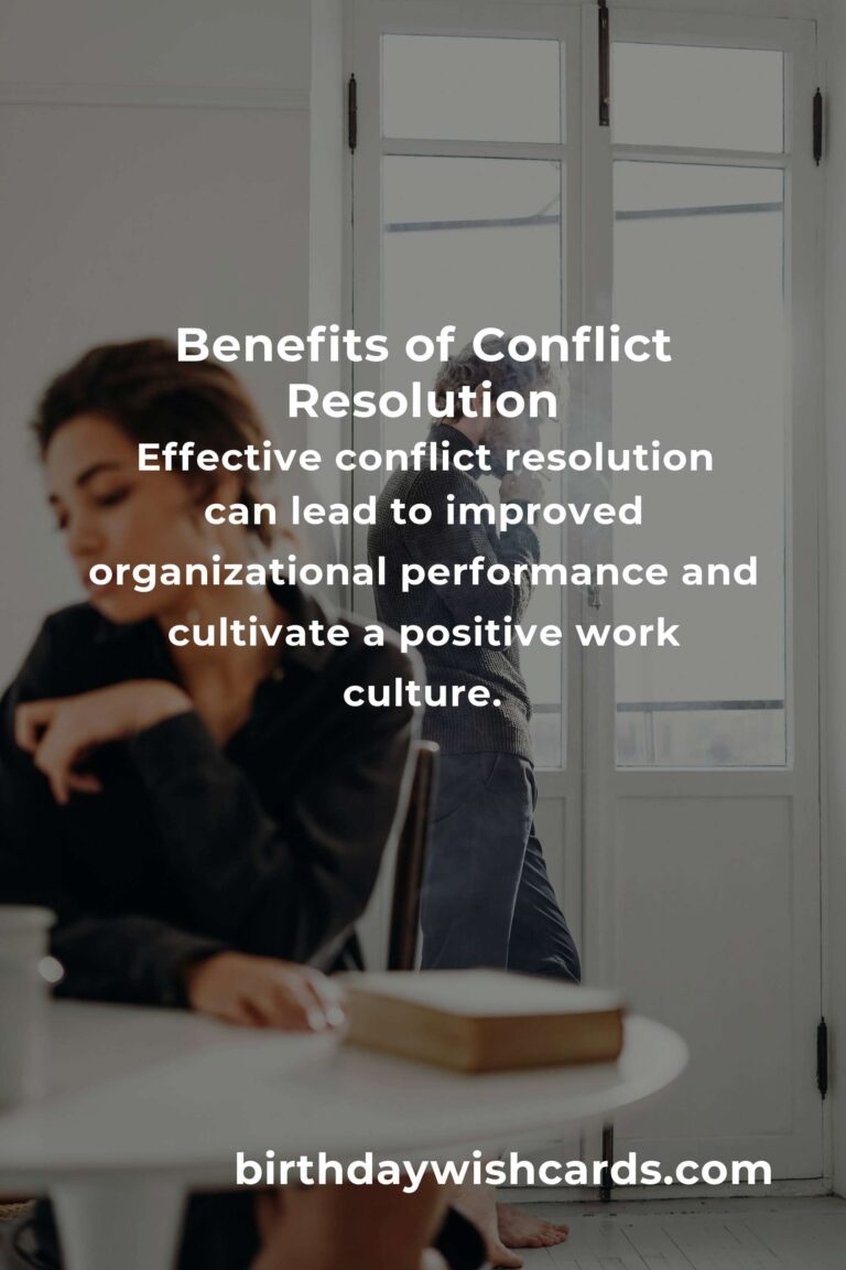 The Hidden Benefits of Conflict Resolution in the Workplace