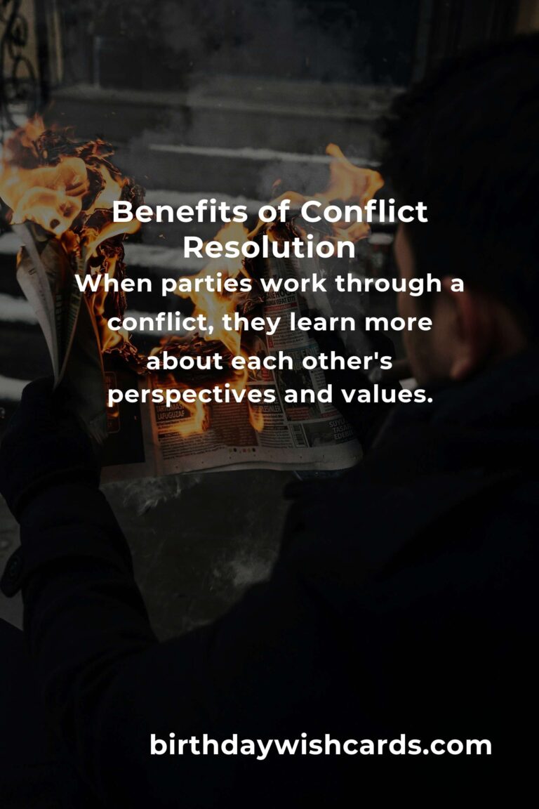 The Hidden Benefits of Conflict Resolution in the Workplace