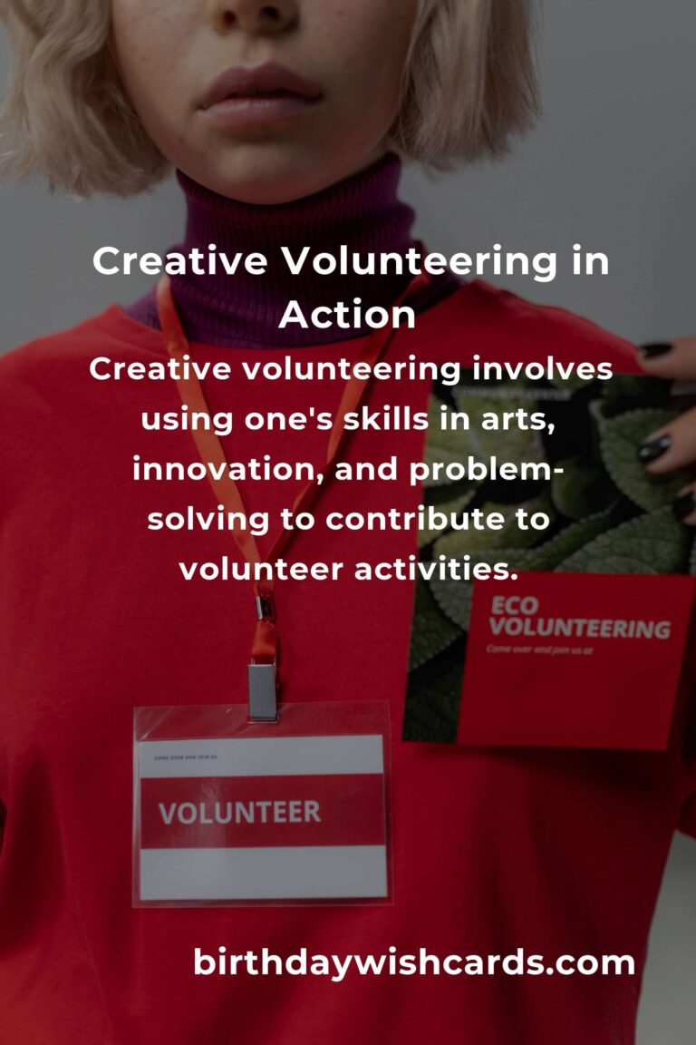 The Hidden Benefits of Creative Volunteering: Unlocking Personal Growth and Community Impact