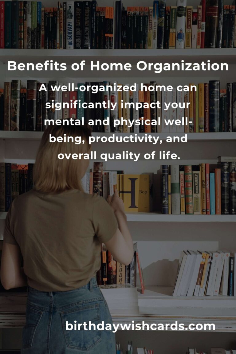 The Hidden Benefits of Home Organization Roadmap