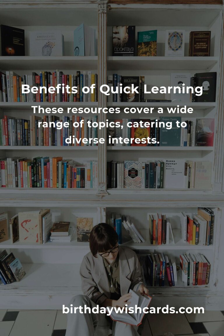 The Hidden Benefits of Quick Educational Resources