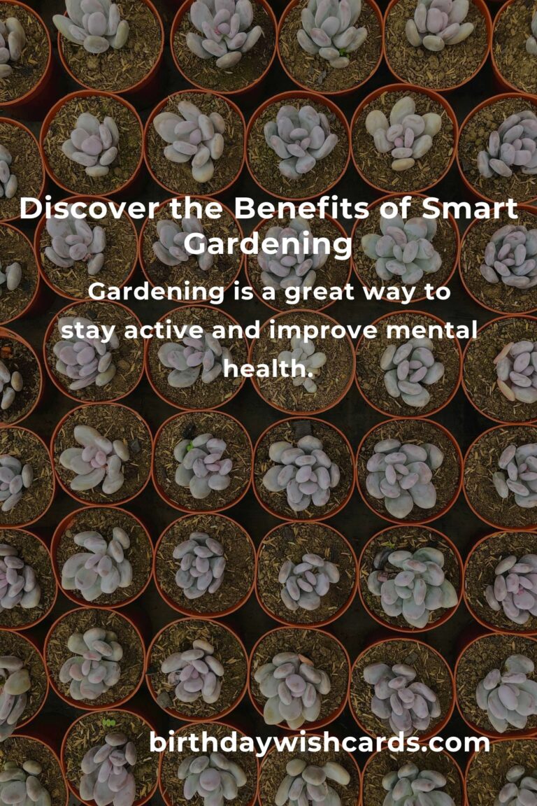 The Hidden Benefits of Smart Gardening Tips