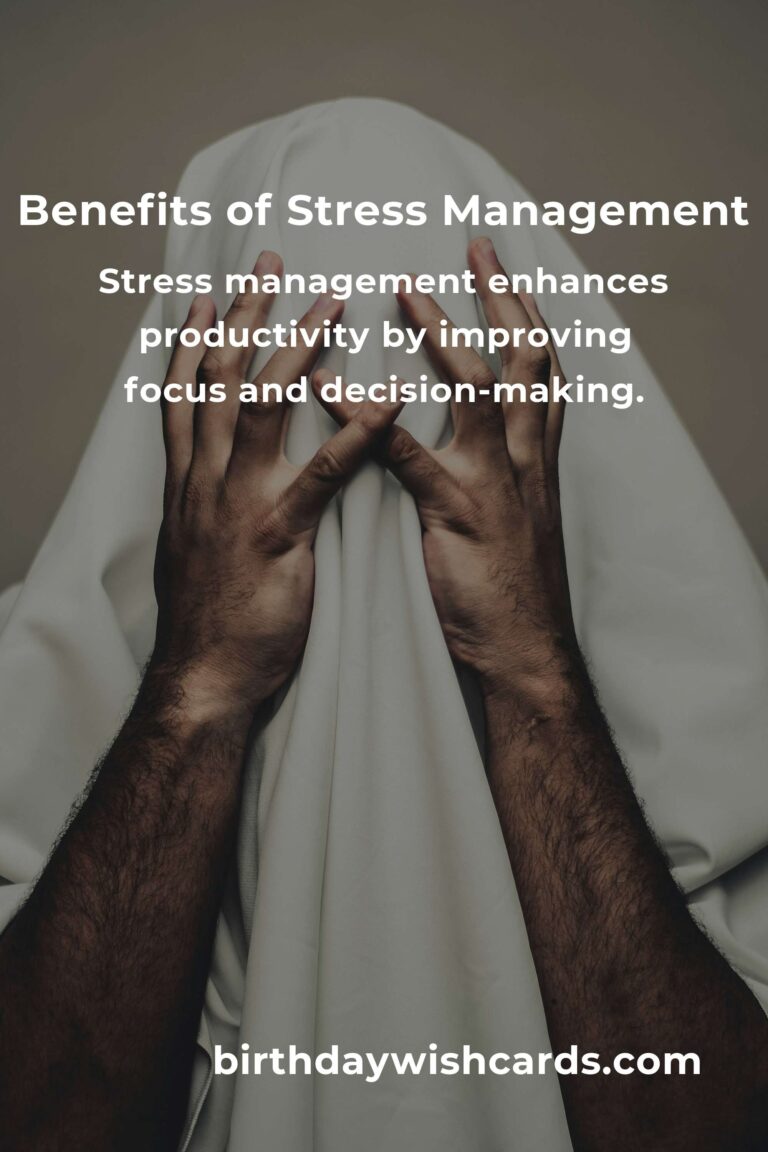 The Hidden Benefits of Stress Management Methods
