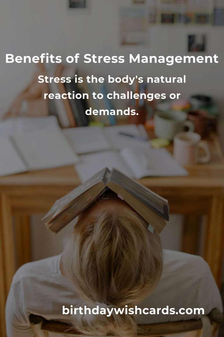 The Hidden Benefits of Stress Management Methods