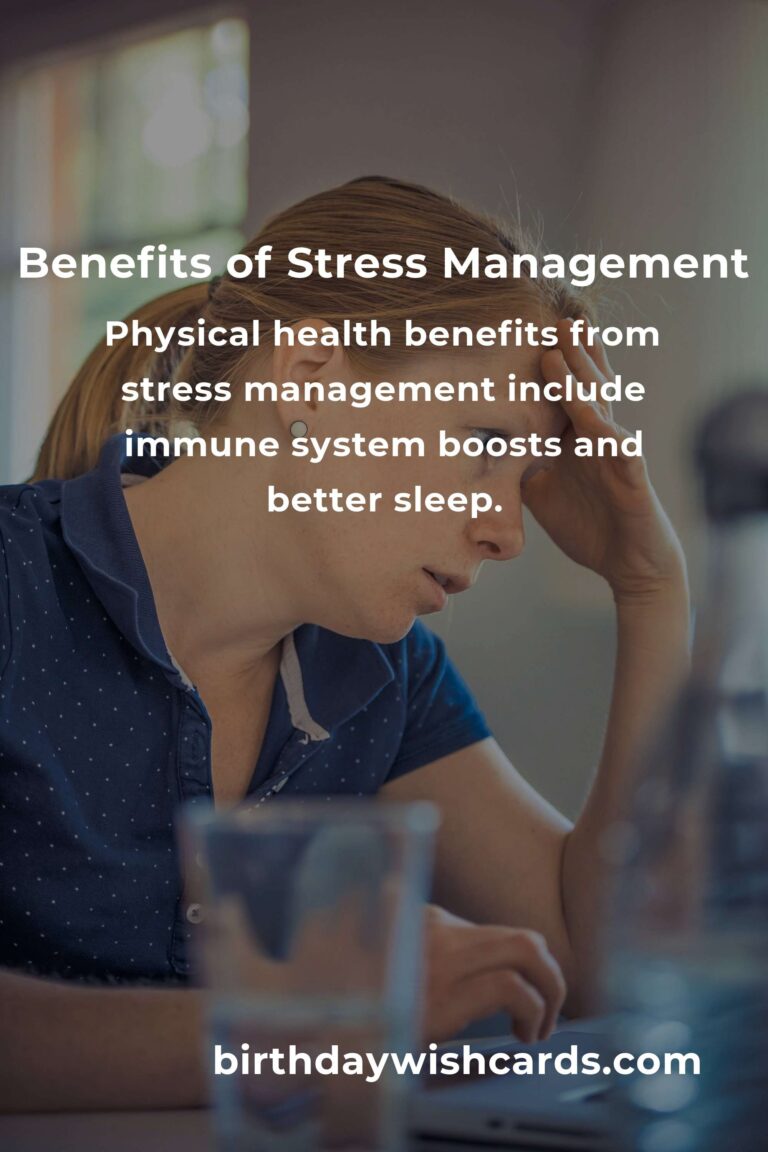 The Hidden Benefits of Stress Management Methods