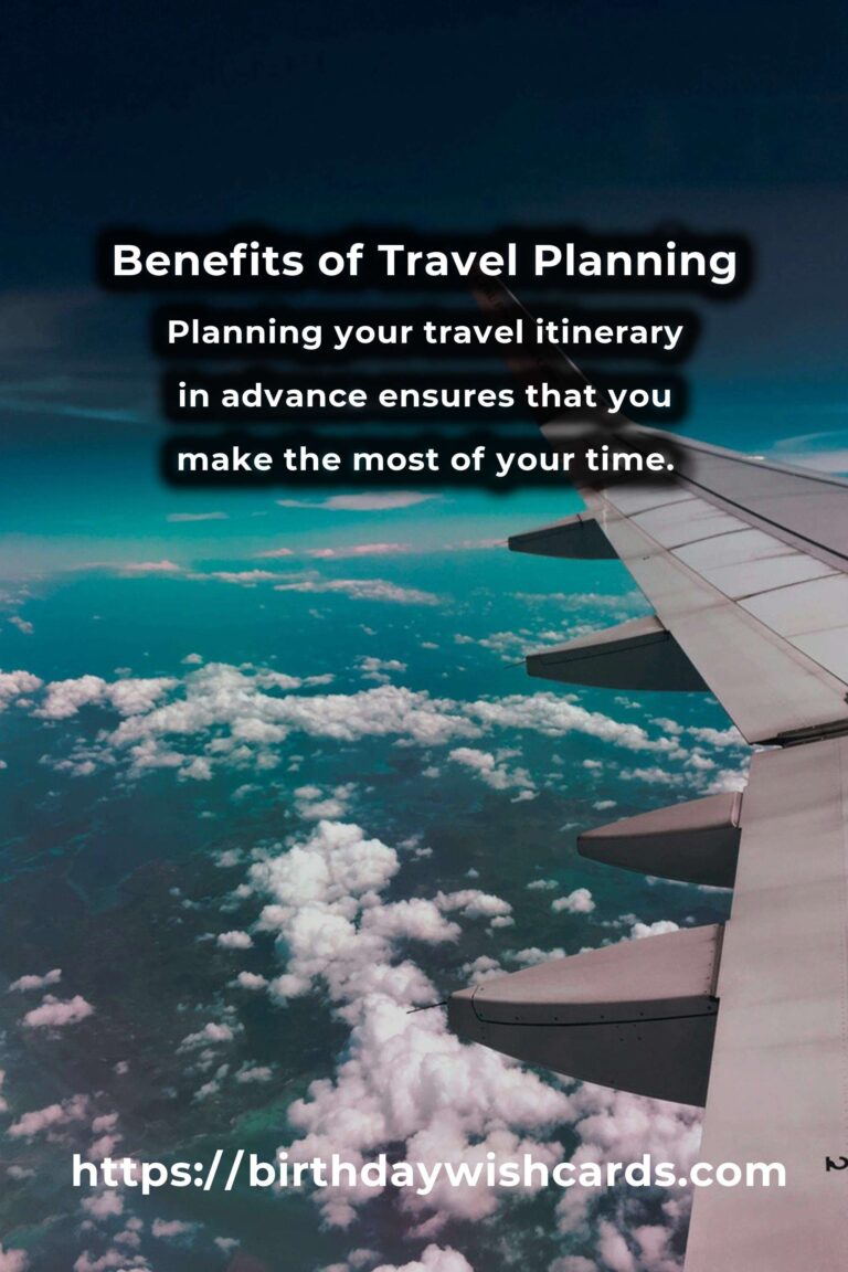 The Hidden Benefits of Travel Planning Strategies