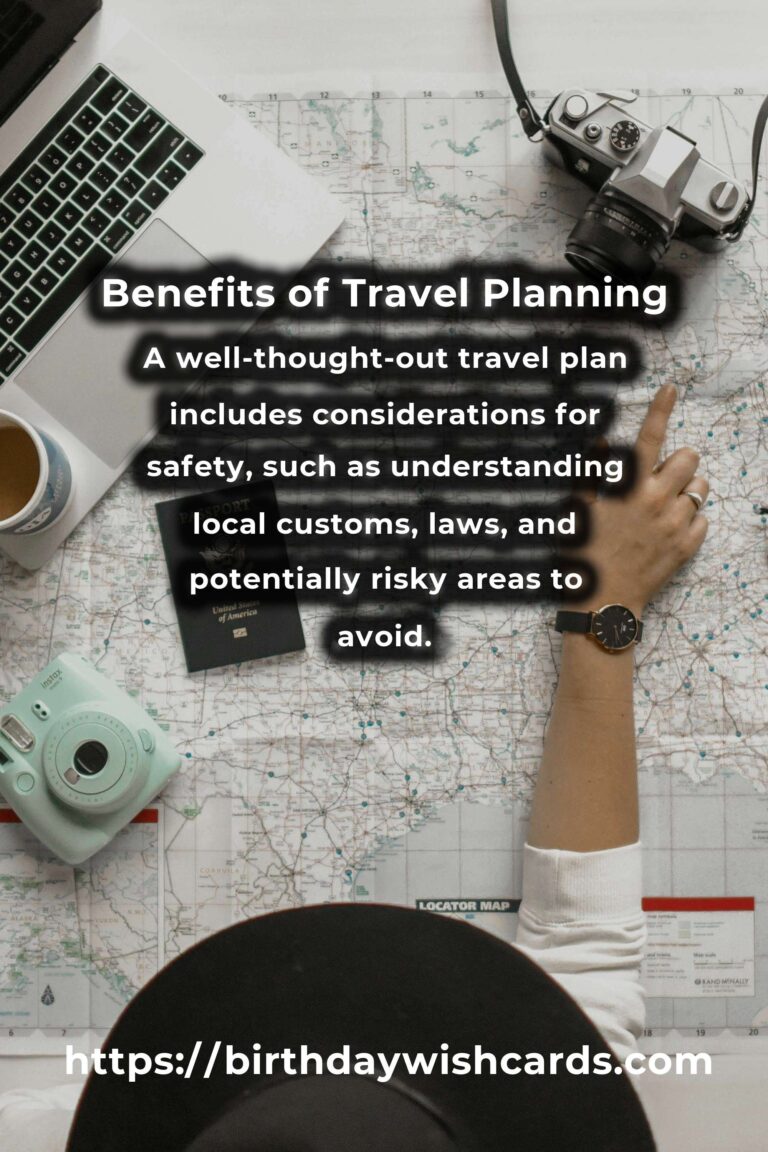The Hidden Benefits of Travel Planning Strategies
