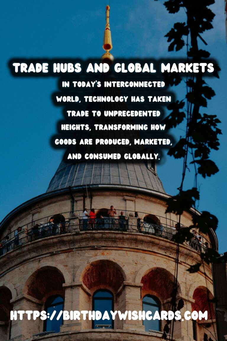 The Hidden Histories of Global Markets and Trade Hubs