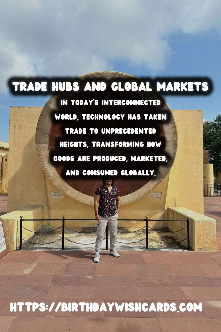 The Hidden Histories of Global Markets and Trade Hubs