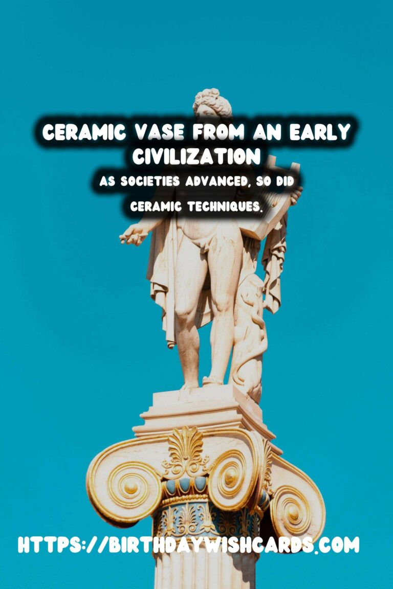 The History of Ceramics: From Ancient Pots to Modern Vessels