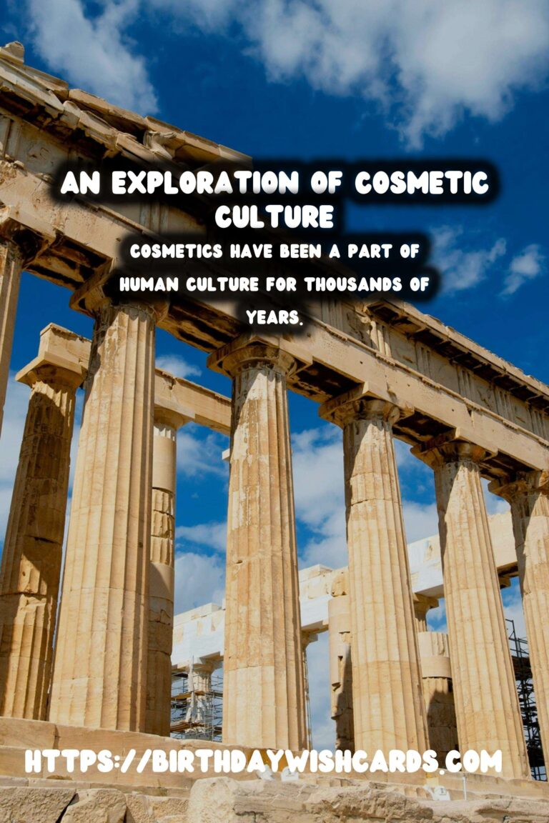 The History of Cosmetics: From Ancient Cultures to Modern Brands